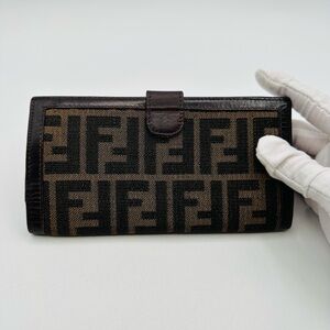 Fendi Long Zucca Wallet vintage